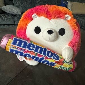 Snackles Colorful Plush Hedgehog Toy - Mentos